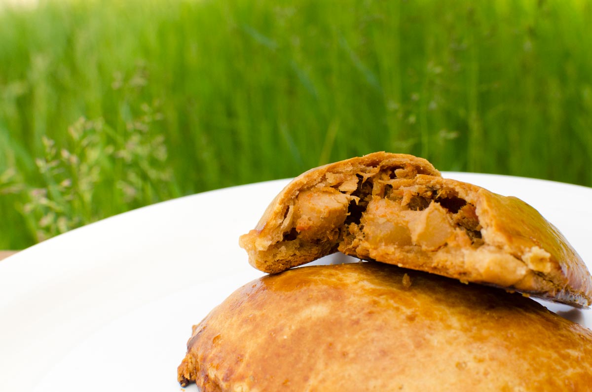 Chicken empanada in Edmonton, Alberta